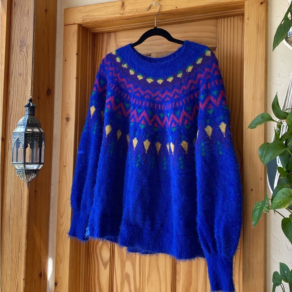 Thrifted ski sweater